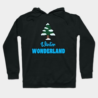 "Winter Wonderland" With Winter Tree Hoodie